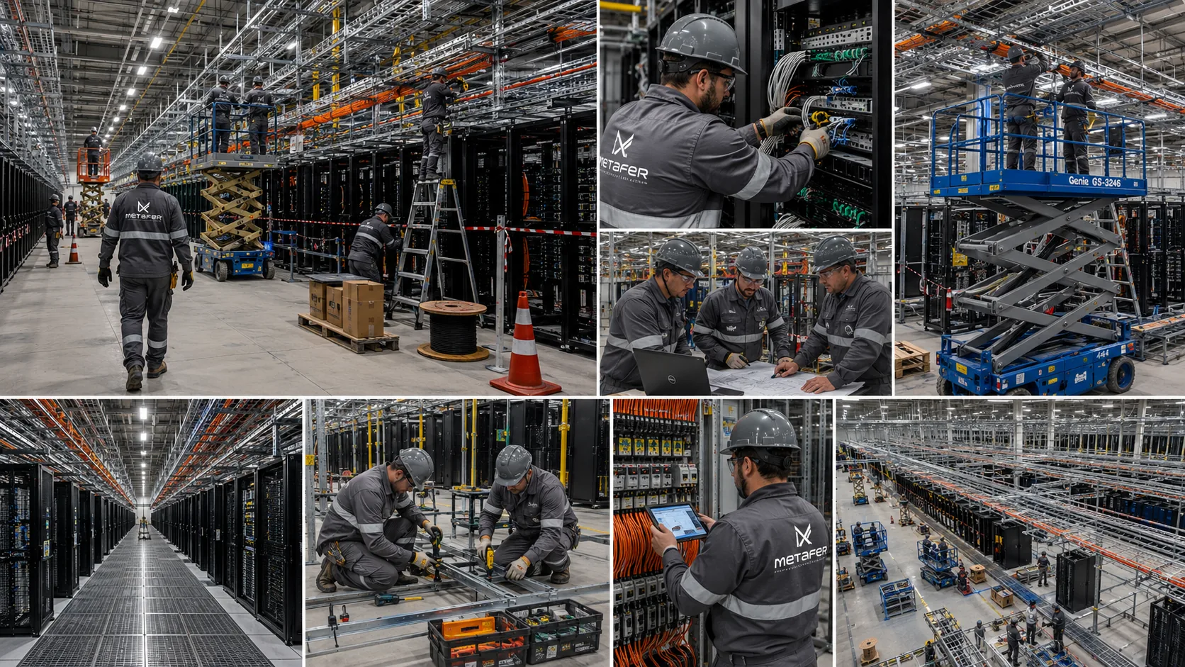 Data Centers — projeto industrial Metafer em Espanha